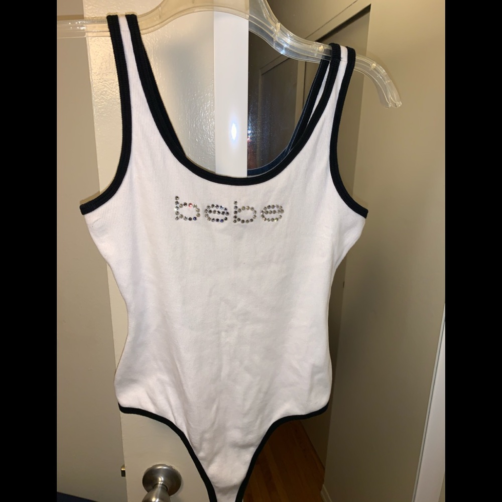 Bebe Logo Bodysuit